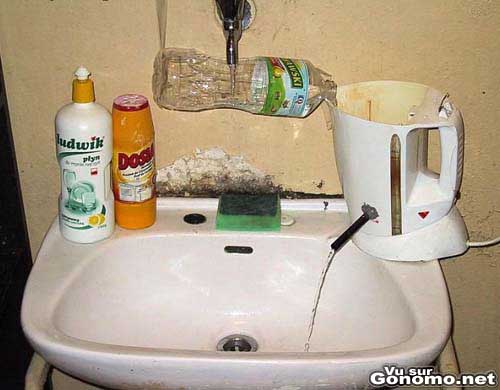 systeme d installation lavabo