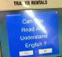 Can you understand english ? lol