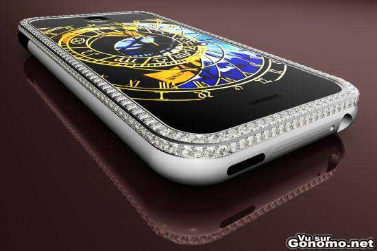Le IPhone a 41000 dollars certi de diamants
