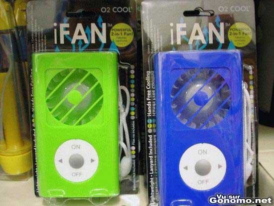 Le Ifan, le ventilateur avec le design d un Ipod
