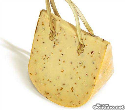 Un sac a main en fromage