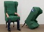 Deguisement camouflage : un fauteuil dans lequel on peut se glisser pour un camouflage parfait