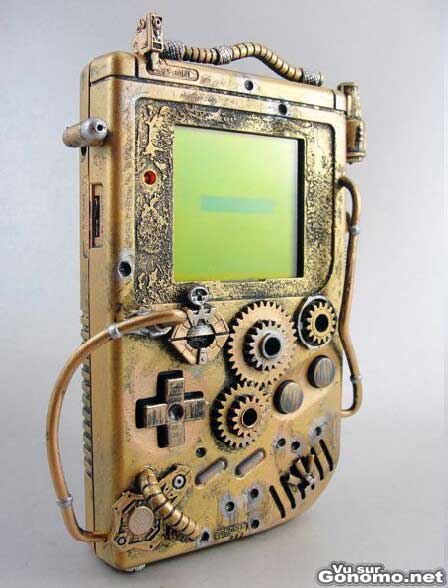 La Game Boy, la celebre console de jeux portable de Nintendo customisee