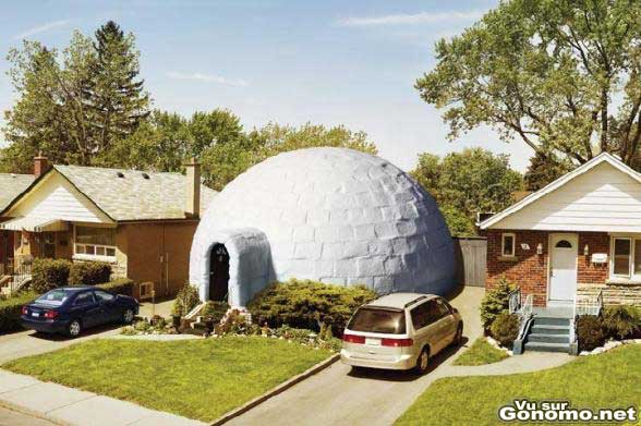 Mon voisin vit dans un igloo