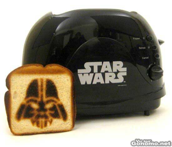 Le grille pain Star Wars, la classe !