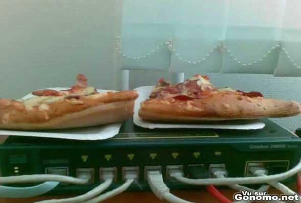 Astuce de geek : comment faire rechauffer sa pizza au bureau pour la pause dejeuner ?