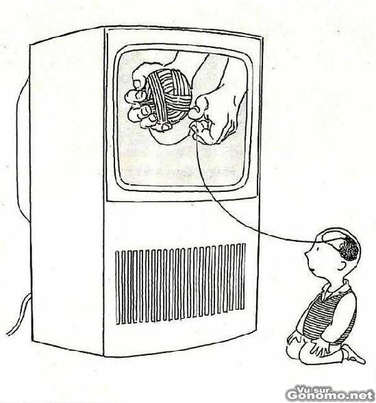Attention la tv rend vos enfants debiles !