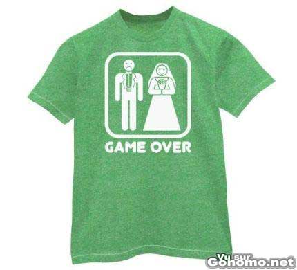 Just married, Game over