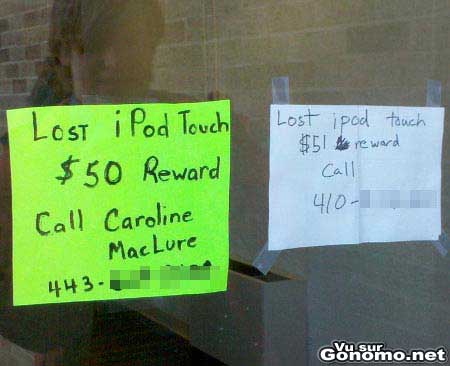 Ipod touch perdu ou comment recuperer une iPod Touch pour pas trop cher ! :)
