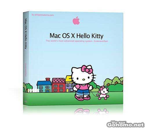 Mac OS X Hello Kitty edition :)