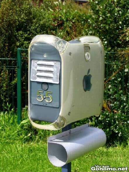 La boite aux lettres d un fan de Macintosh