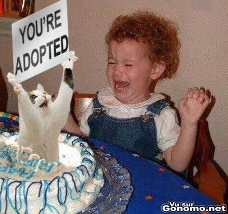 You are adopted ! lol