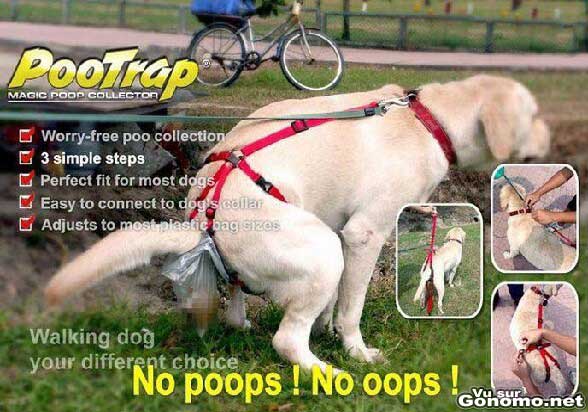 PoopTrap, le collecteur de merdes de chien lol