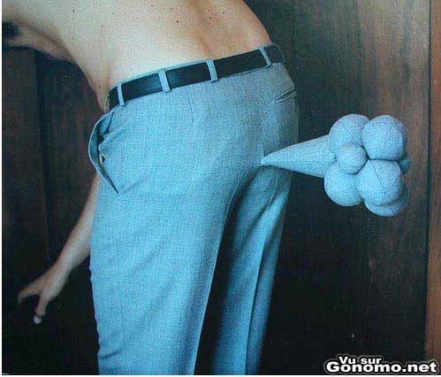 Pantalon insolite : voila ce que ca donne quand on lache une grosse caisse !