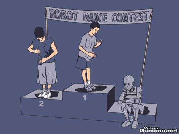 Les robots ont de la concurrence