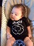 IPood : un tee shirt rigolo pour bebe avec les touches de l iPod d Apple