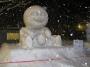 Un enorme bonhomme de neige