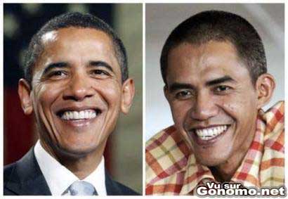 Il ressemble vraiment a Barack Obama