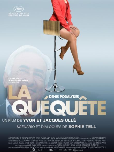 La Quequete au festival de Kahn, l affiche parodique du film La Conquete sur Sarkozy