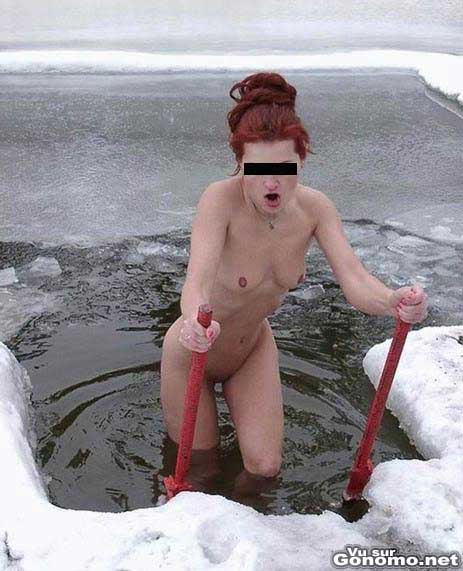 Une fille qui n a pas froid aux yeux ... ni ailleurs