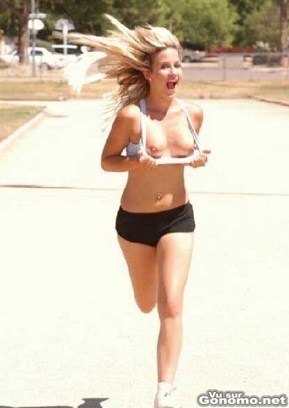 A quelle heure elle fait son footing elle ? :p