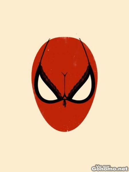 Le masque de Spiderman ne vous aura jamais paru aussi attirant ...