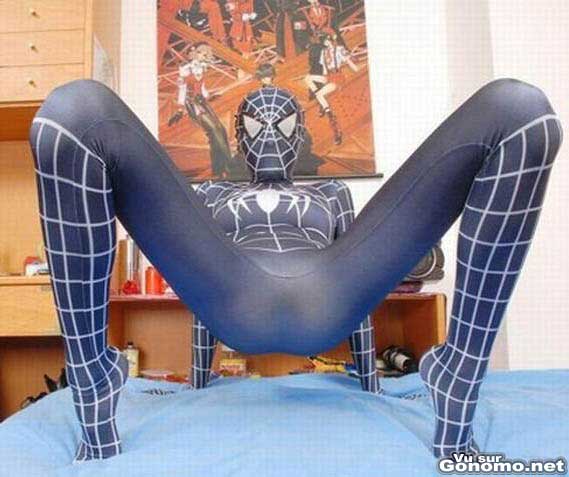Spider Man ne doit pas s ennuyer apres avoir fait sa tournee :p