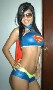 Deguisement Supergirl : canon cette petite brune avec son deguisement de Superman !