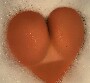 Joyeuse Saint Valentin avec une belle paire de fesses en forme de coeur ! :p