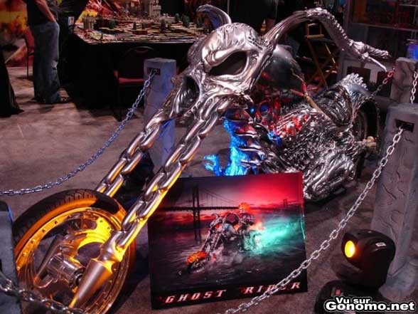 La moto de ghost rider - le film