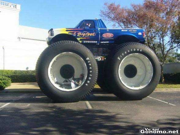 Un monster truck plus gros que la moyenne