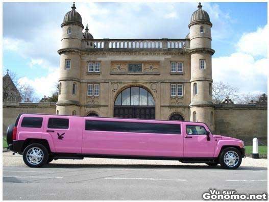 The pink playboy limo !