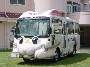 Bunny Bus : un bus asiatique en forme de lapin avec de grandes oreilles